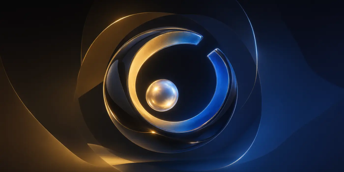 The gold and blue ring of Agent Halo around its bright core